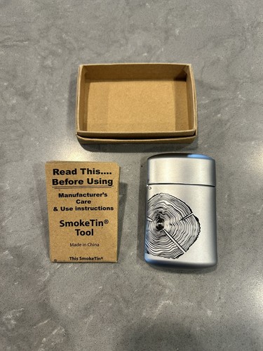 Vintage marlboro smoke tin - smoke,