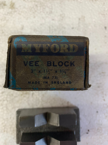 Myford origjnal block 2 - v, 1