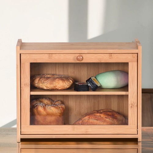 Bamboo bread bin kitchen - bread,