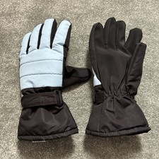 Crane 3M Thinsulate Mens L (9) Size Black/Blue Winter Waterproof Gloves