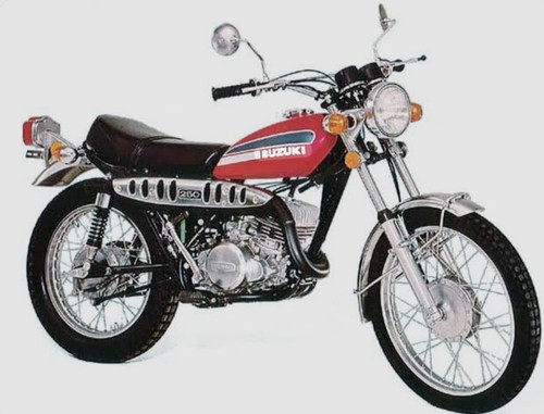 Suzuki ts250 77 - suzuki,