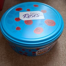 Empty Cadburys Roses Sweet  Cake Biscuits Tin 2012