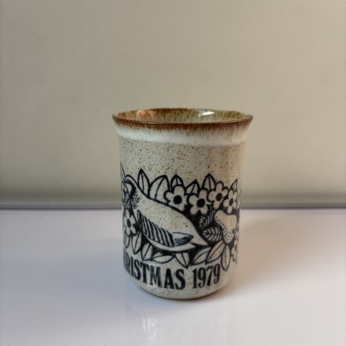 Vintage dunoon christmas mug - christmas,