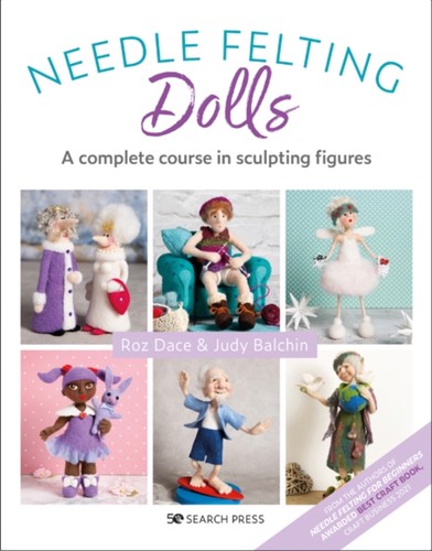 Needle felting dolls judy - needle,