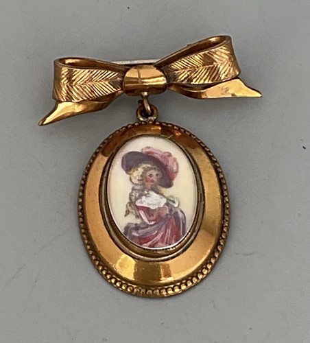 Bow top brooch gainsborough - bow,