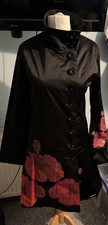 Desigual black coat with