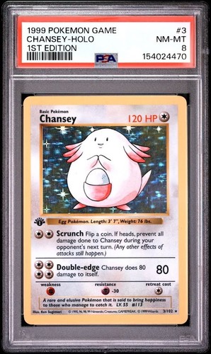Chansey 102 base - chansey, set