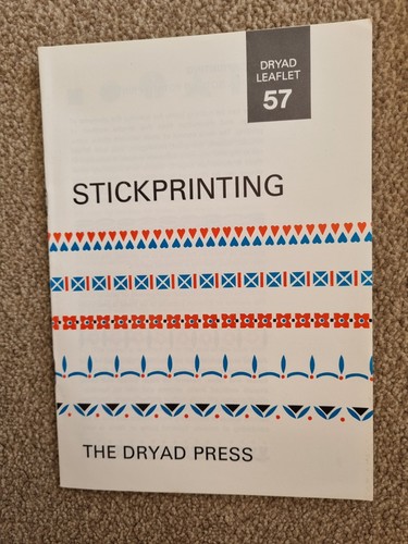 Vintage dryad press leaflet - vintage,