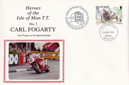 Isle man heroes fdc - isle,