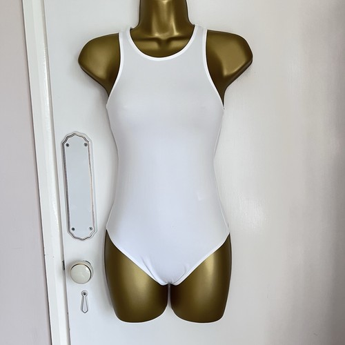 Primark white high - neck, body
