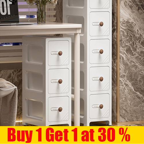 Slim narrow rolling drawer - slim,