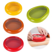 4Pcs Silicone Avocado Saver Reusable Food Savers Fresh Stretch Pod for Fridge UK