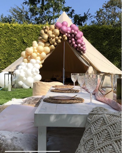 Bell tent with stove hole - bell,