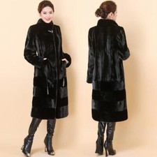 Womens Real Mink Fur Luxury