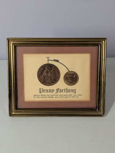 Collectible framed penny - framed,