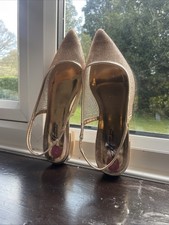 Rhinestone Sling Back Low