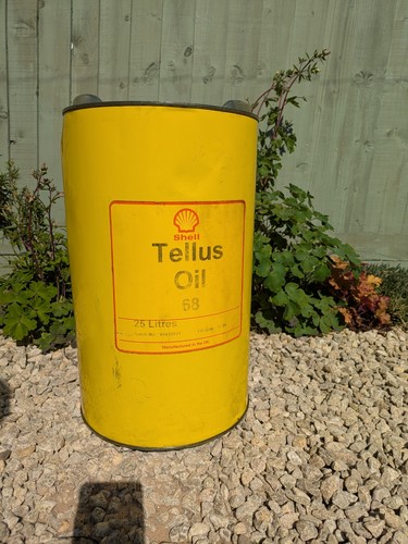 Vintage shell oil barrel - vintage,