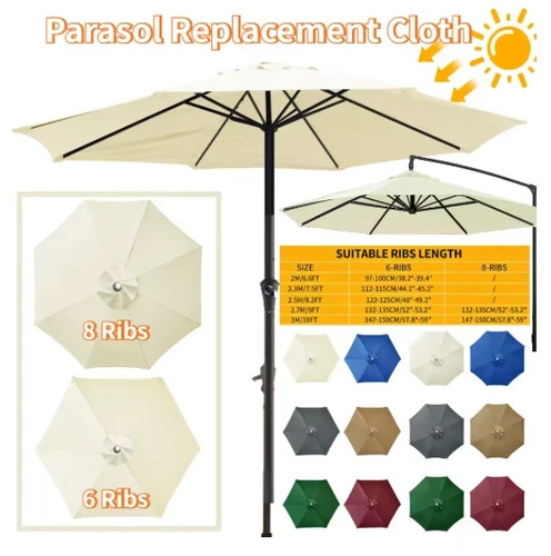 Large parasol umbrella - large,
