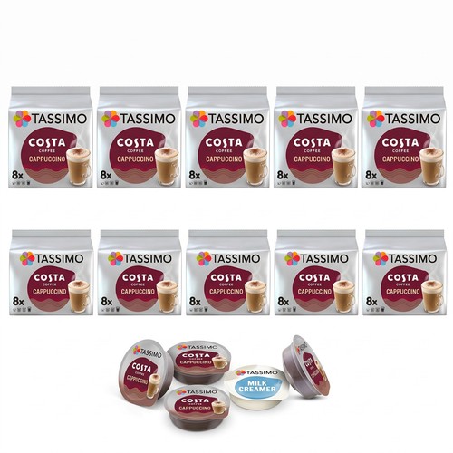 Tassimo coffee pods - coffee, costa