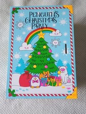 Lush Penguin's Christmas Party Gift Set Box EMPTY No Bath Bombs