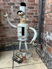 Bender Futurama Log Burner Chiminea Rare Unique