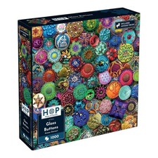 House puzzles glass buttons - puzzles,