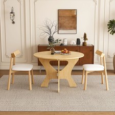 43 in Folding Dining Table Set