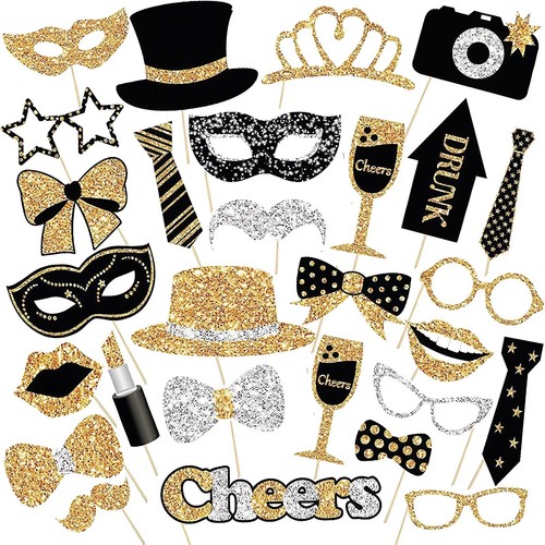 30pcs photo booth props - photo, kit