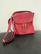 Ladies Red TK Max Shoulder Strap Handbag only used once 