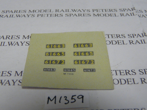 Hornby m1359 class - m1359, b17