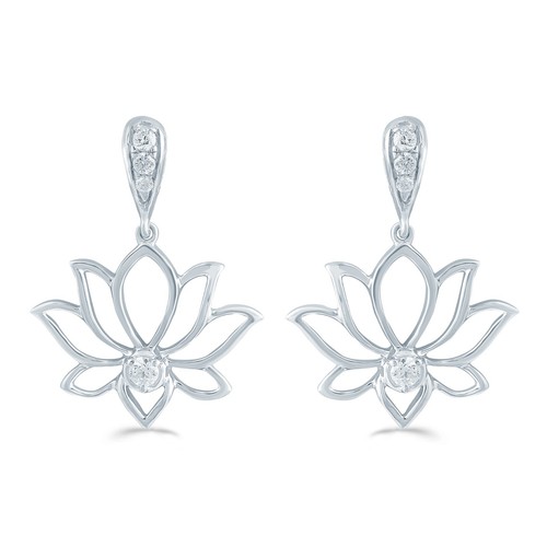 5ct diamond lotus - 1/5ct,