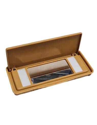 Sun visor vanity - , mirror
