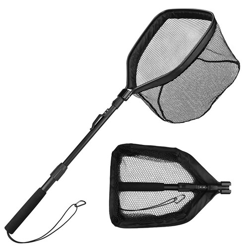 Rubber coated landing net - landing,