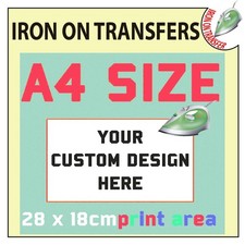 Custom Text Iron On T Shirt