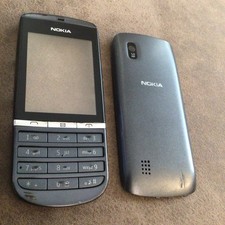 Genuine Original Nokia Asha 300 Housing Front Fascia Case, Back Cover & Keypad