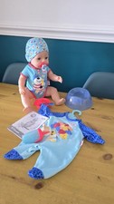 Zapf Creation Baby Born Magic Dummy Boy Doll Outfit & Accessories Used 