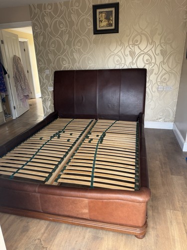 Ducal king bed - ducal, brown