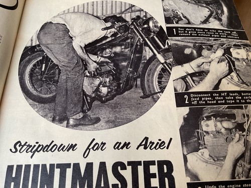 Ariel huntmaster engine - huntmaster,