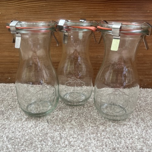 Weck glass juice jar carafe - weck,