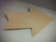 Extra Large mdf Wooden Pointed