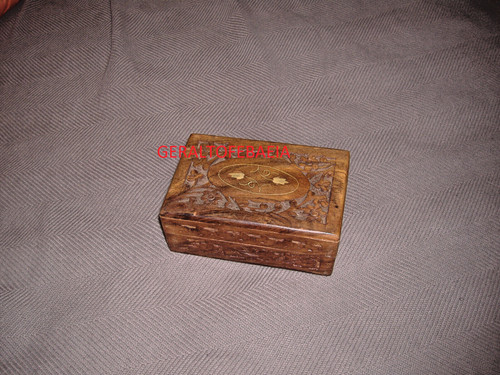 Jewelry box small enscrolled - jewelry,