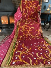 Vintage Indian Handmade Quilt