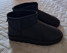 Ladies Black Ankle Boots Size