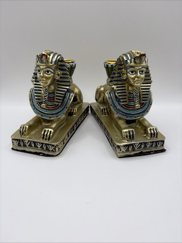 Tutankhamen sphinx candle - tutankhamen,