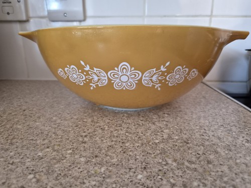 Pyrex large butterfly - large, gold