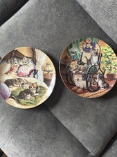 Vintage Cat Collector Plates