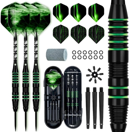 Steel tip darts - steel, pack