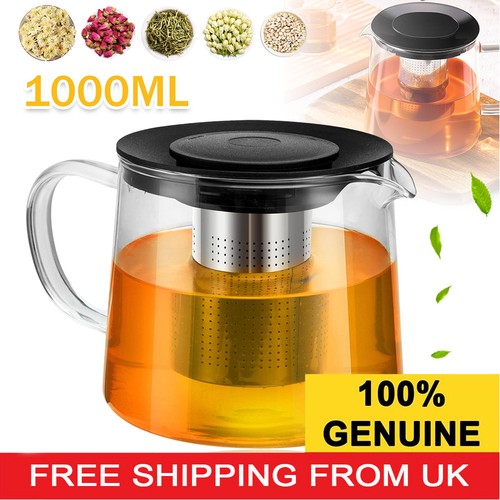 1000ml glass teapot - glass,