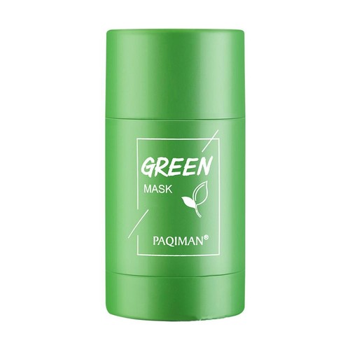 Green tea mask stick facial - green,