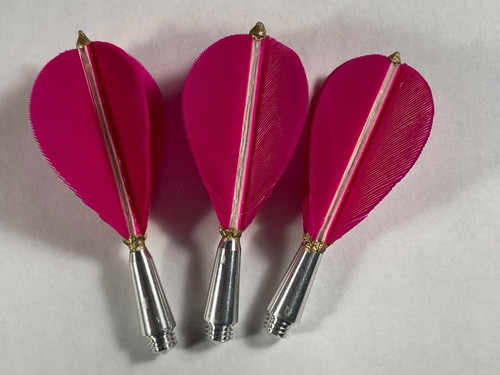 Short pink real hand - pink, made